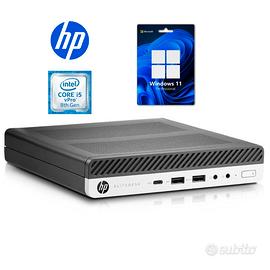 HP MINI PC ELITEDESK 800 G4 I5 16GB 256GB WIFI W11