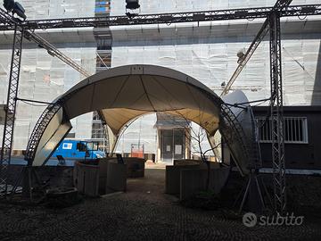 Tensostruttura / Gazebo Professionale ad Arco