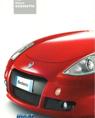 FIAT BARCHETTA BROCHURE ORIGINALE 2002