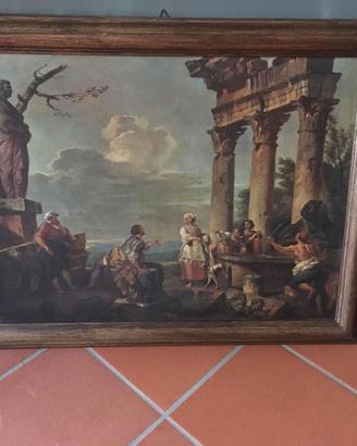 Banca coppia Quadro Strenna Natale Piacenza 1969