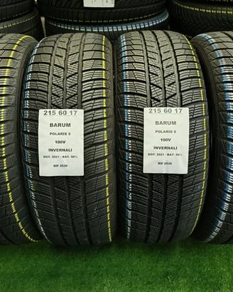 4 GOMME 215 60 17 BARUM INV RIF2539