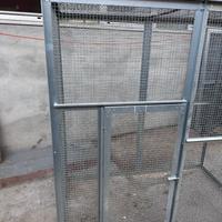 voliera uccelli polli pappagalli