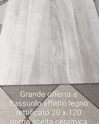 Effetto legno 20 x 120 prima scelta rettificata 