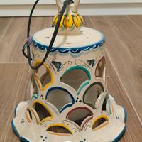 Plafoniera in ceramica