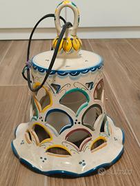 Plafoniera in ceramica