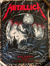 METALLICA M72 WT - Pop Up Poster Bologna Numbered