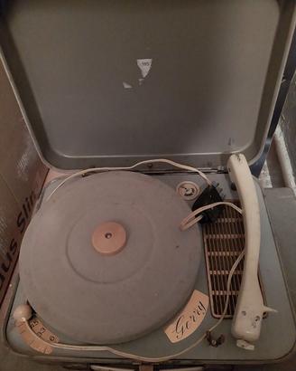 Giradischi d epoca portatile