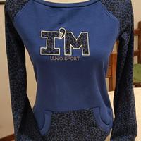 Felpa Liu Jo Sport - Blu Elettrico. Small 