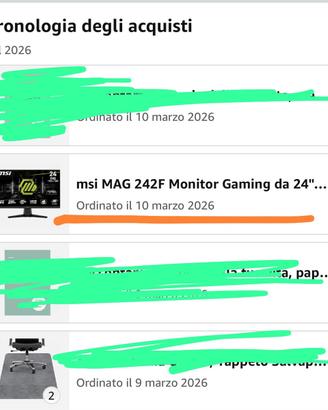 Monitor gaming MSI MAG 242F 24”
