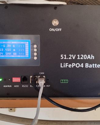 Batteria fotovoltaico 12kw
