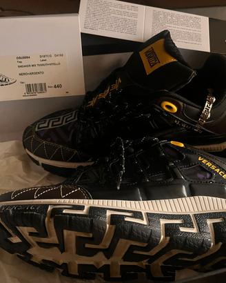 scarpe versace trigera nera n43 