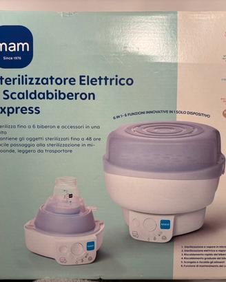 Sterilizzatore elettrico e scaldabiberon MAM