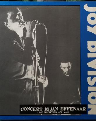 JOY DIVISION Concert 18 Jan 1980 Effenaar LP Viny