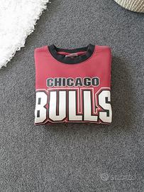 Felpa Mitchell & Ness Chicago Bulls All Over Crew