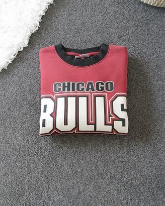 Felpa Mitchell & Ness Chicago Bulls All Over Crew