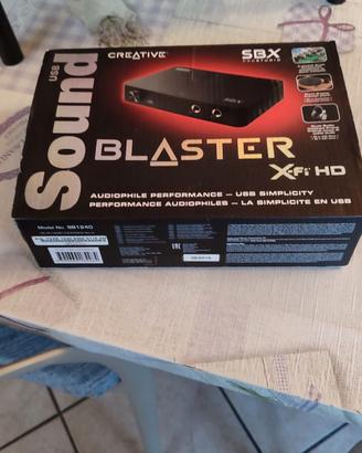 scheda audio Creative Soundblaster XFI HD USB