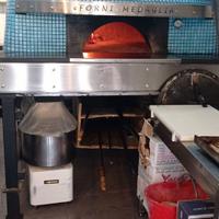 Forno a legna per pizzeria