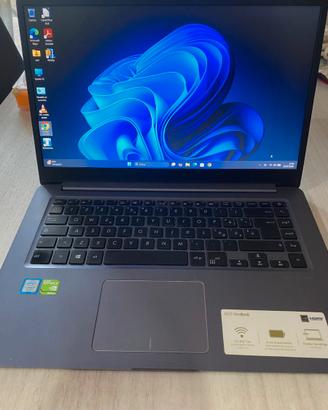 Notebook vivobook X510UR I7 SSD con garanzia