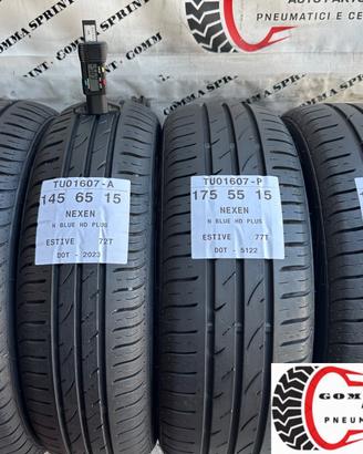 4 PNEUMATICI 145/65 R15 E 175/55 R15 NEXEN ESTIVE