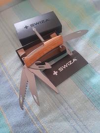 Swiza d10 manico in legno