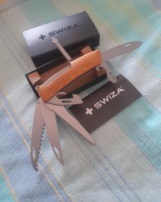Swiza d10 manico in legno