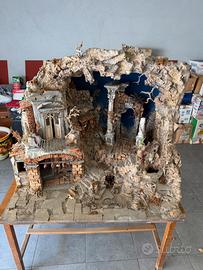 Grande Presepe Artigianale Napoletano in legno