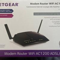 Modem router wifi netgear ac1200 D6220