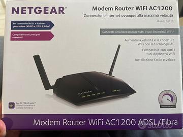 Modem router wifi netgear ac1200 D6220