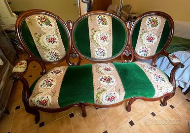 Divano antico periodo Luigi Filippo