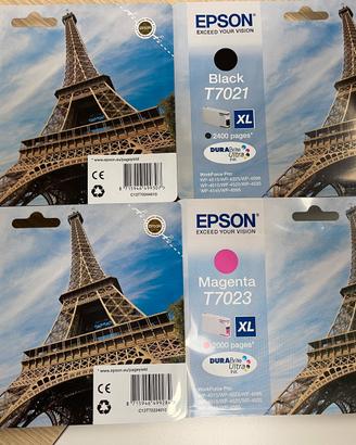 Epson cartucce originali torre Eiffel