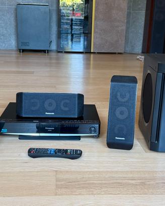 Impianto Home Theatre 3.1 Panasonic Blu-Ray