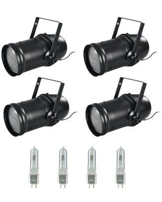 Kit 4 Fari PAR 64 RGB DMX PROEL Nuovi – Luci DJ
