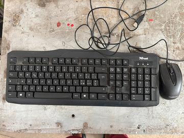 Tastiera e mouse pc