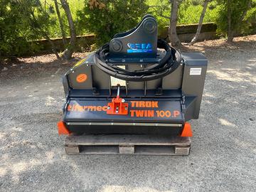 Testata trinciante Tifermec Tirok Twin 100P.