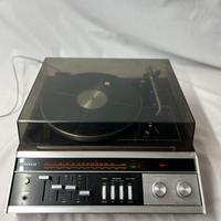 Amplificatore e Giradischi National