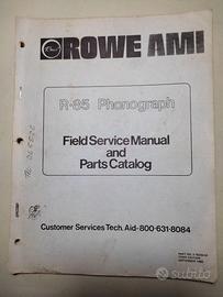 ROWE AMI Model R85 Jukebox Manual