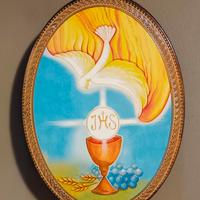 ICONA ARTIGIANALE COMUNIONE-CRESIMA