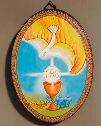 ICONA ARTIGIANALE COMUNIONE-CRESIMA