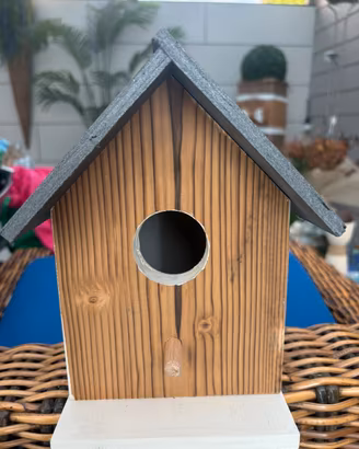 Casette per Uccelli Decorative in Legno