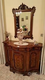 Credenza con specchiera