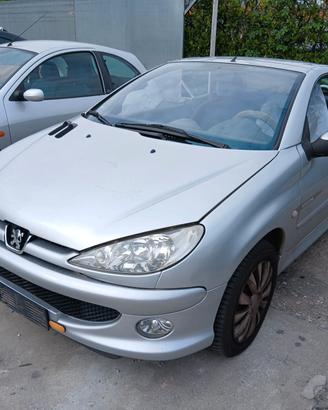 Ricambi usati Peugeot 206 C+C 1.6 16v benz 03 NFU
