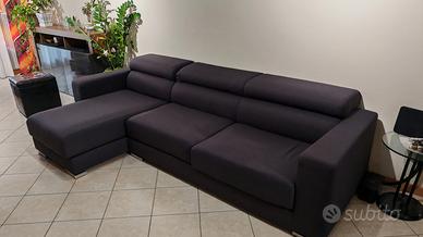 divano 3 posti con penisola 