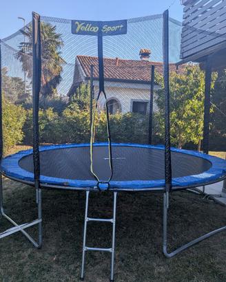 Trampolino elastico saltare grande diametro 366 cm
