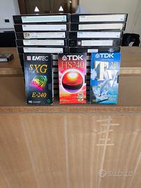 Videocassette VHS 240 minuti - 50 pezzi - 3 EUR