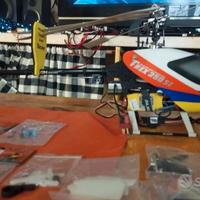 Align T-Rex 250 SE pieno di ricambi Elicottero rc