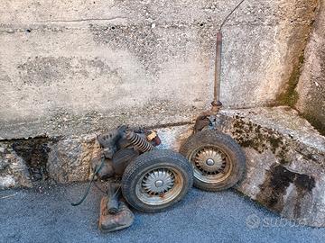 motore e forcella vespa GS 160