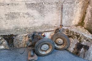 motore e forcella vespa GS 160