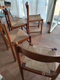 SEDIE IN LEGNO