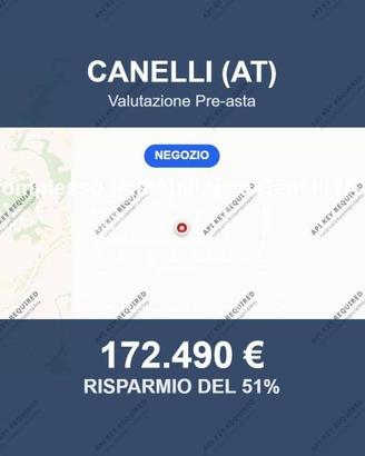 Immobile in asta di 595 m² a Canelli