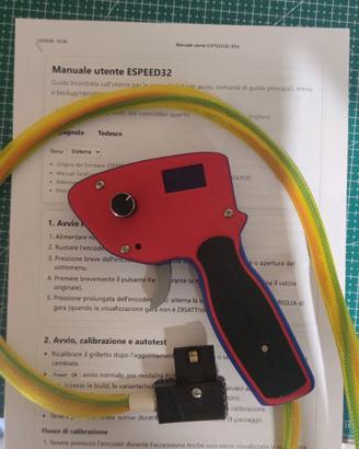 Pulsante per slotcar Espeed32